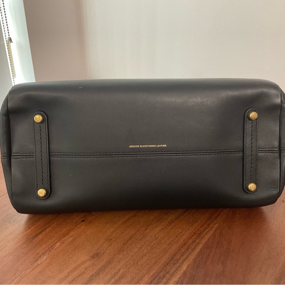 Coach Mason Caryall in black smooth leather with snakeskin detail - Picture 5 of 10